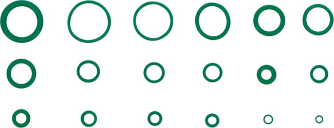 O-Ring Sortiment HNBR Klima 225-tlg.